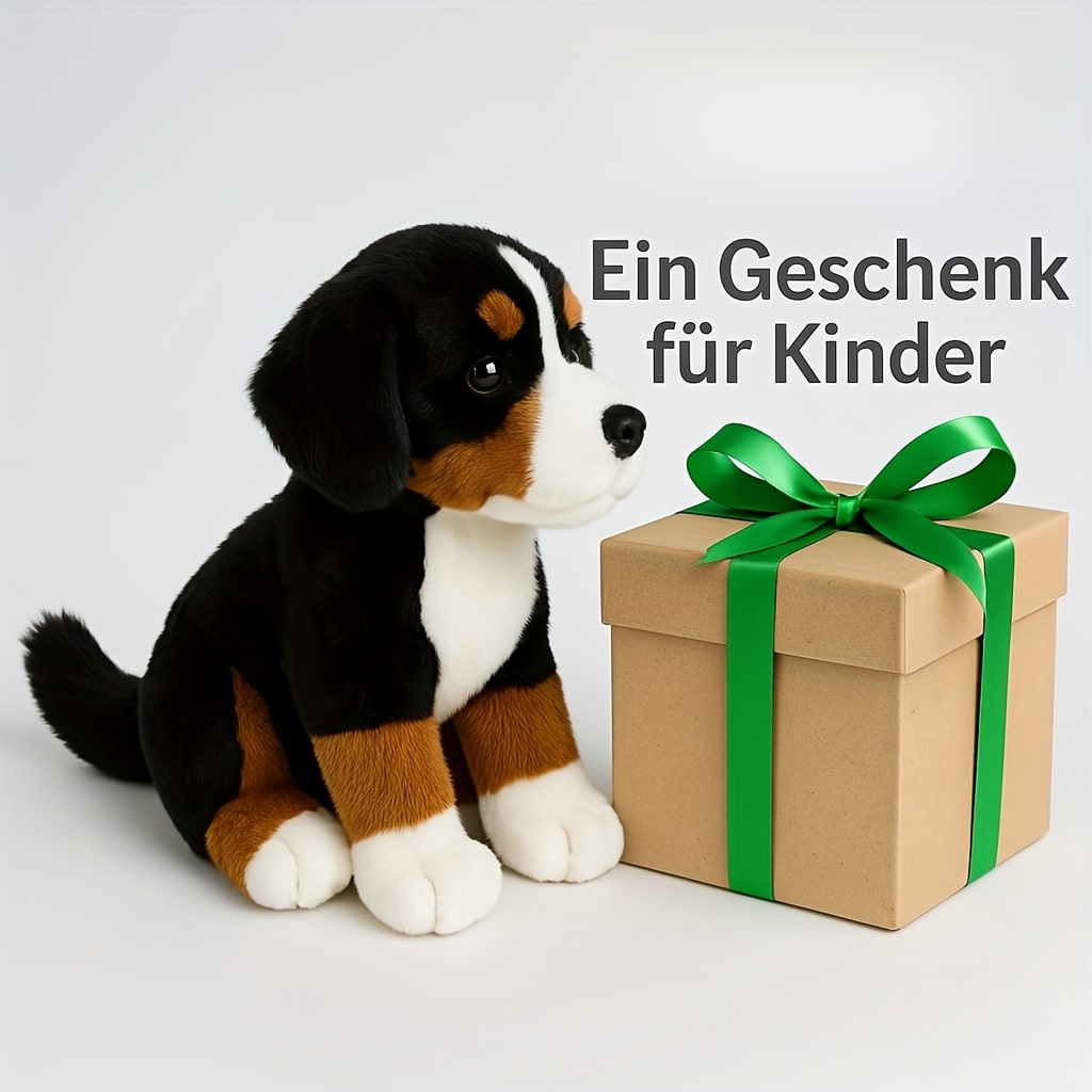 Berner Sennen Krammedyr | Realistisk Hund Plüschtier | SoftBernie