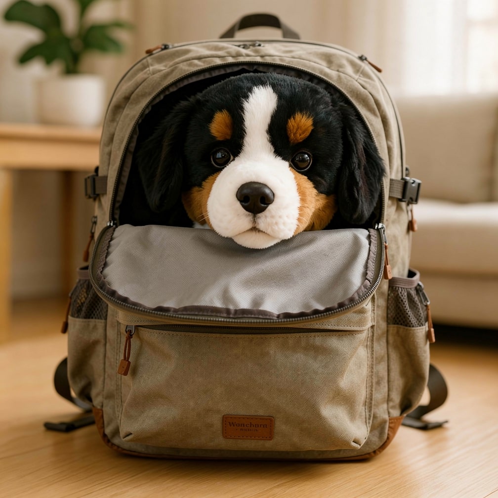 Berner Sennen Krammedyr | Realistisk Hund Plüschtier | SoftBernie