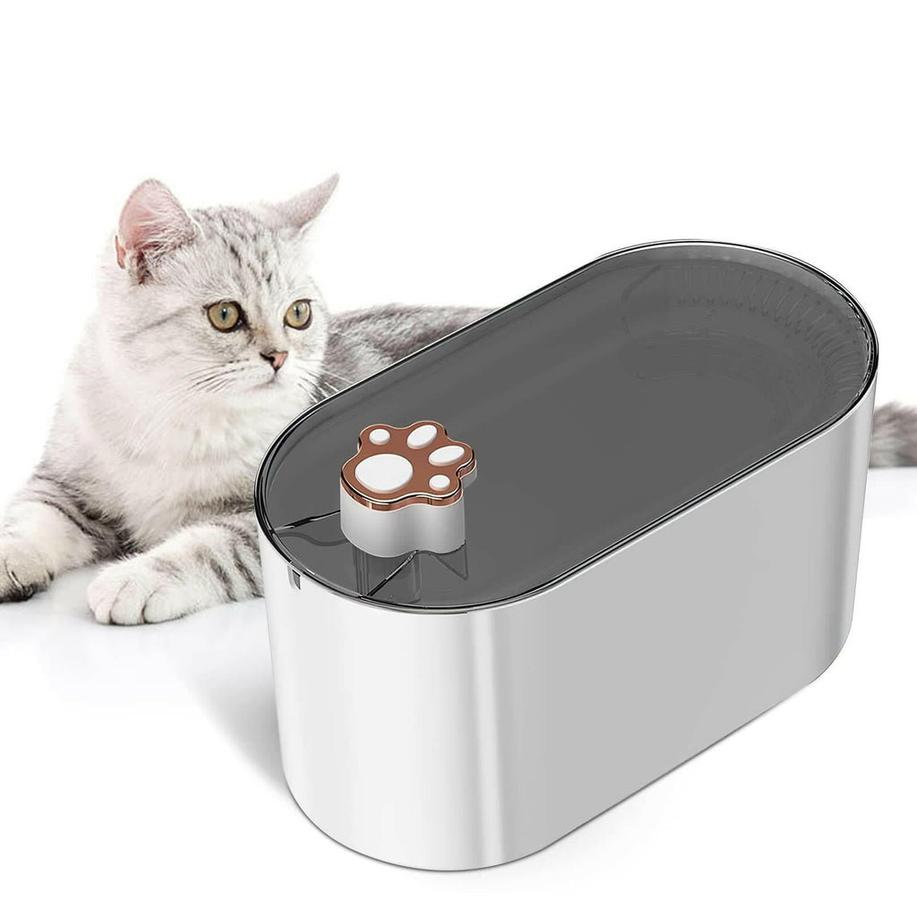 Bolendo Pet Ultra-stille Vanddispenser med LED-belysning Vandfontæne