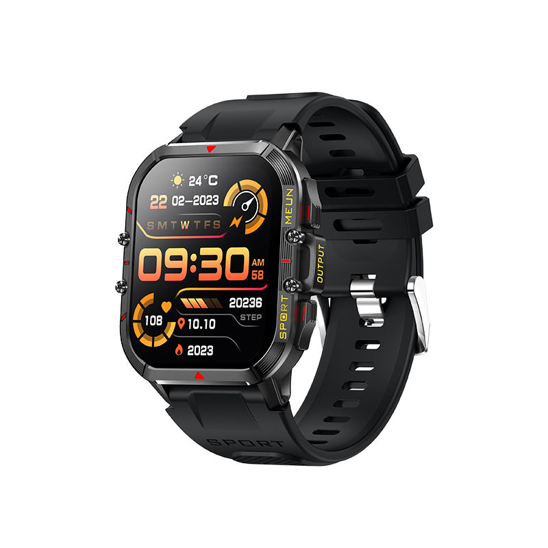 Blodglukose Blodtryk Blodilt Søvnmåler Vandtæt Smartwatch
