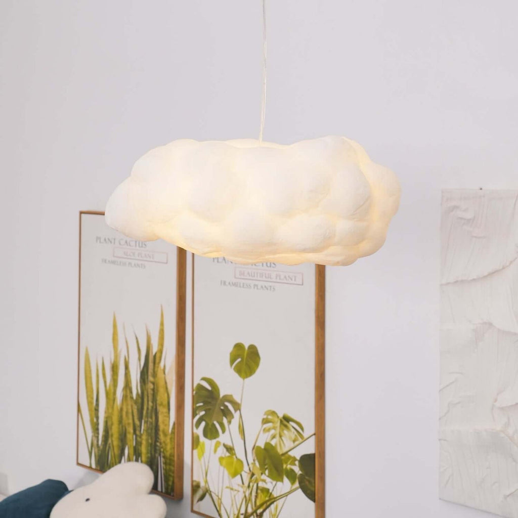 DreamGlow – Skyformet Pendellampe for Blødt Diffust Lys