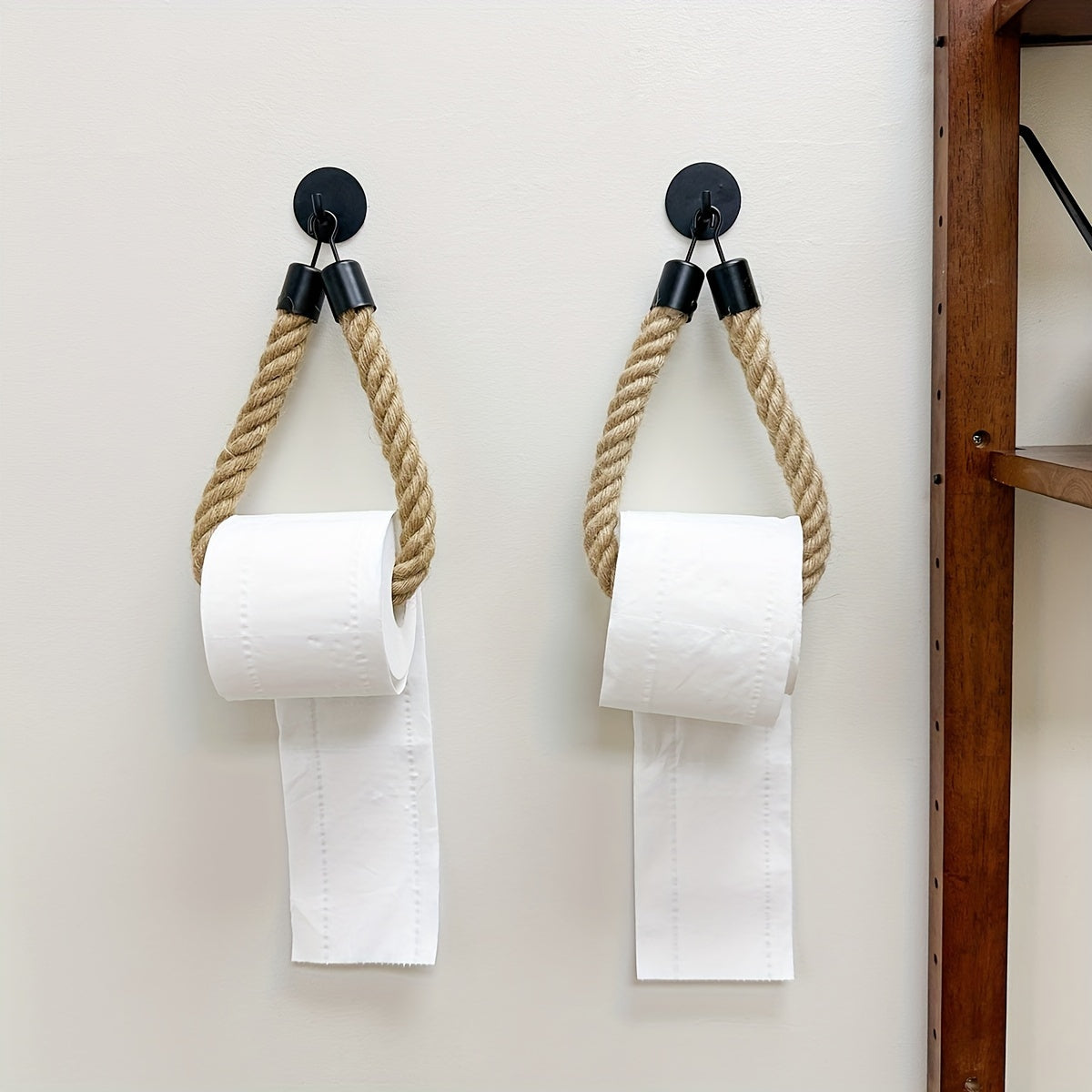 Hamp Snor Toiletpapirholder - Til Stilfulde Badeværelser