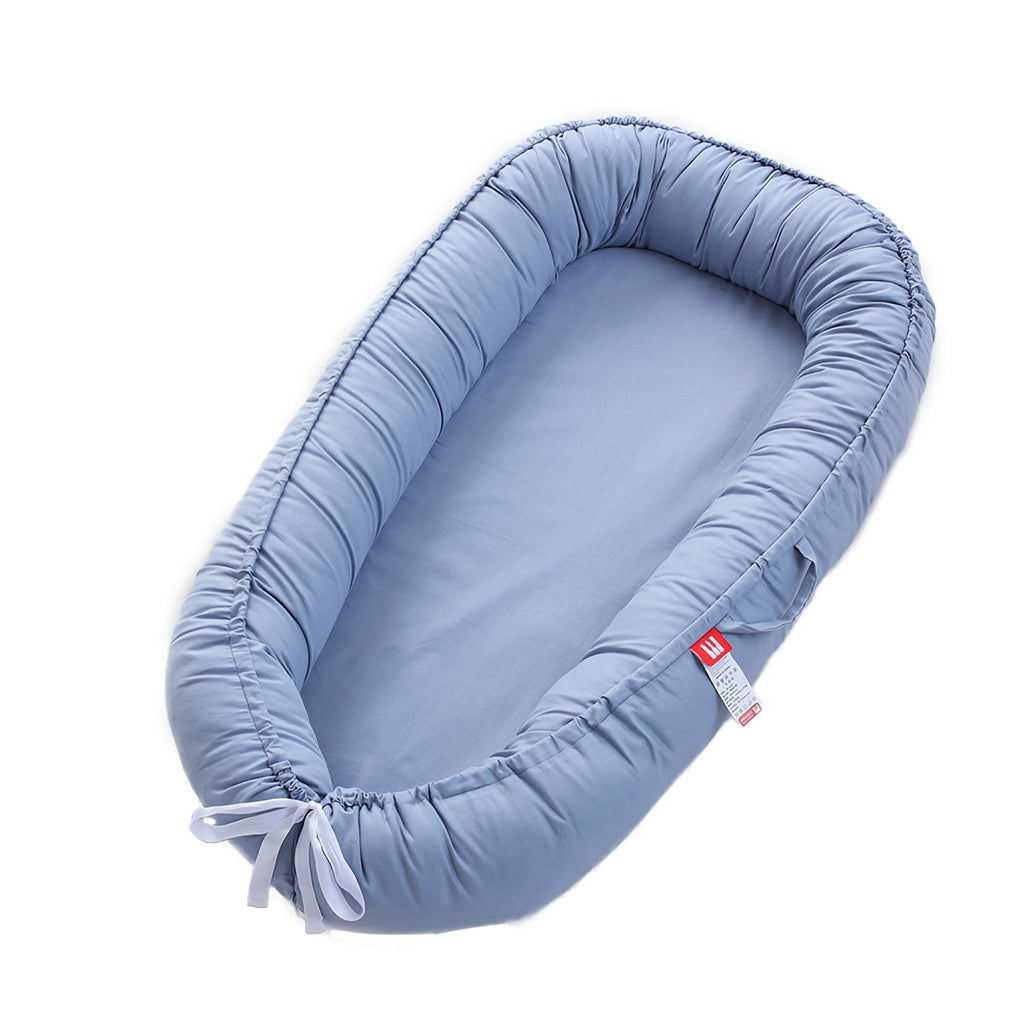 Blød Drøm Baby Lounger - Komfort og Beskyttelse til Dit Lille Barn