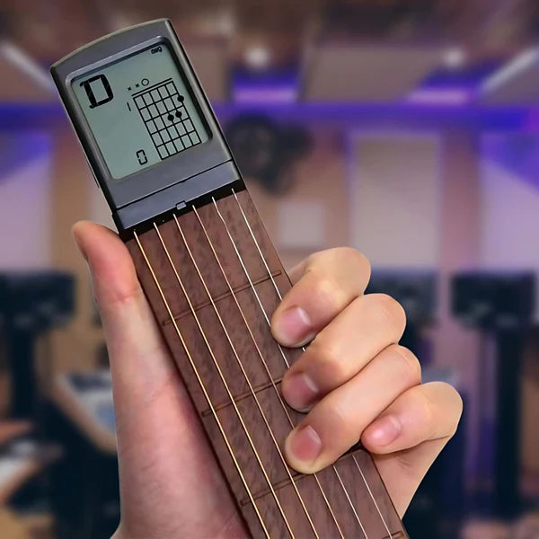 Lære guitar for begyndere | Spil E-guitar med bærbar guitarlærer | ChordMeister