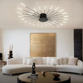 Moderne LED Loftlampe - Snurrende Fyrværkeri Design