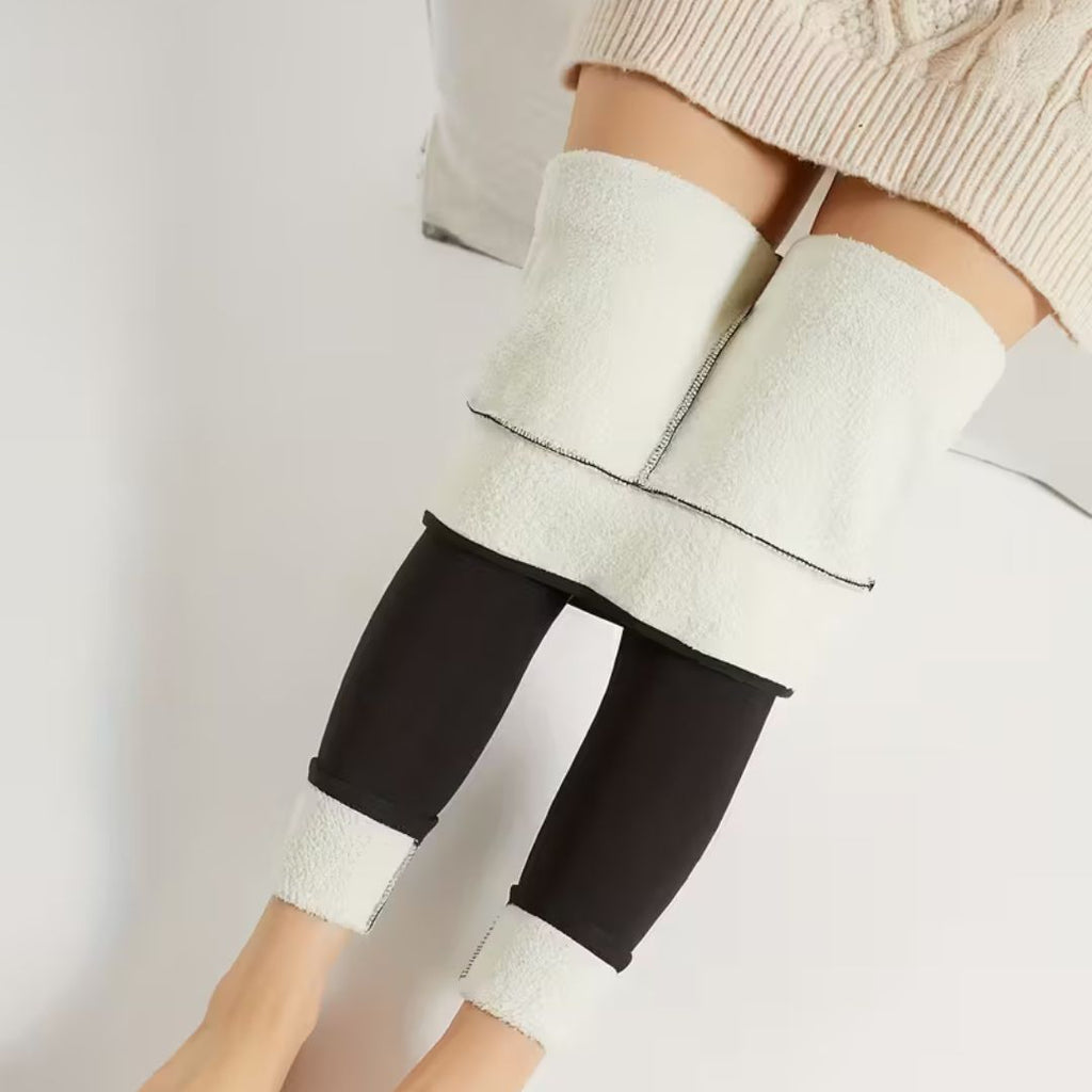 Thermo Leggings Dame | Isolerede Thermobukser | Varme Leggings til Vinter | CozyLine