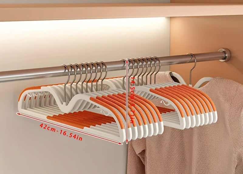Pladsbesparende Kort Hals Hanger – Skridsikker og Drejelig