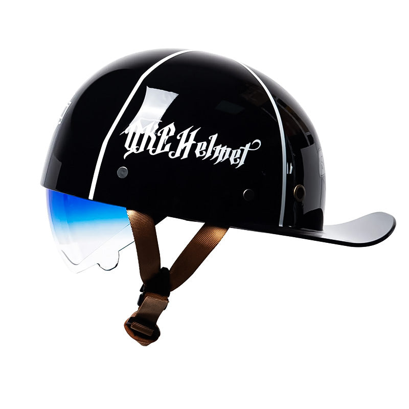 OrionRide Baseball Stil DOT Hjelm Med ABS Skaller Til Motorcykler