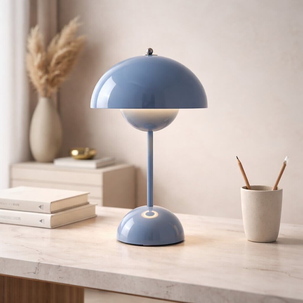 Designer Bordlampe | LED Bordlampe | Natbordlampe | Dimmbar & trådløs | Lumora