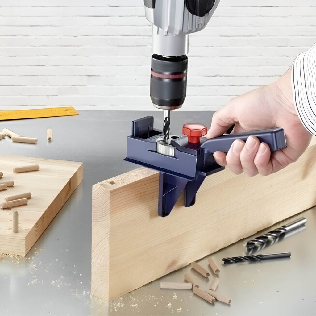 DrillMaster – Justerbar boreguide for præcision og stabilitet i projekter