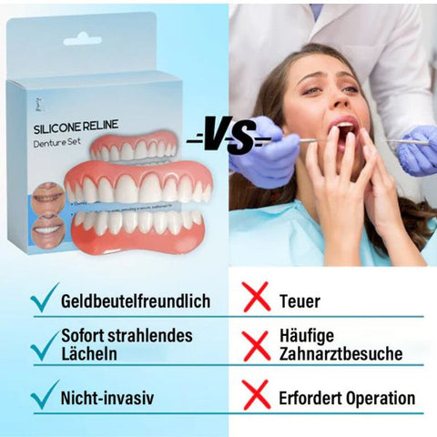 Tilpasning & Stabilisering til Tandproteser | Proteser Universal | GebissFix
