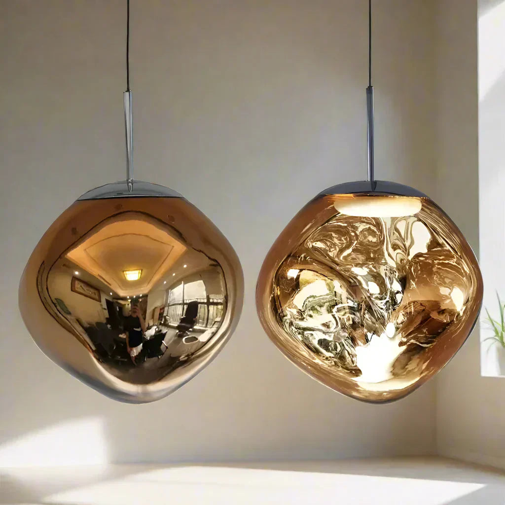 Fjordline Nordic Pendellampe med Klart Glas til Spisestuer, Køkkener og Stuer