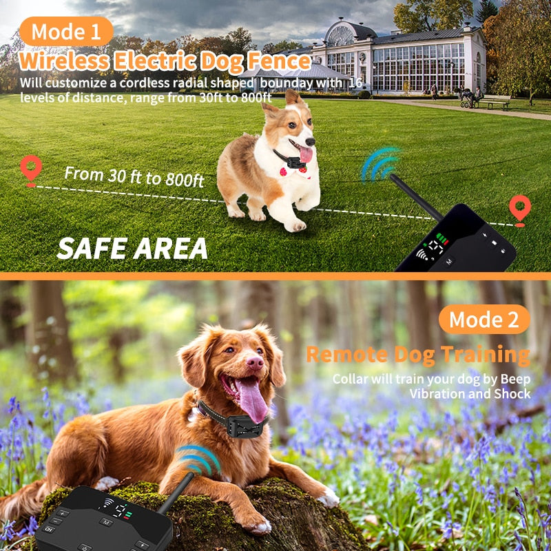 Den Trådløse Hundegård Krave