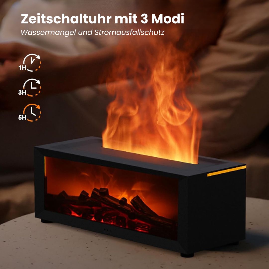 Aroma Diffuser | Elektrisk Duftlampe med Flammeeffekt | DuftFlamme
