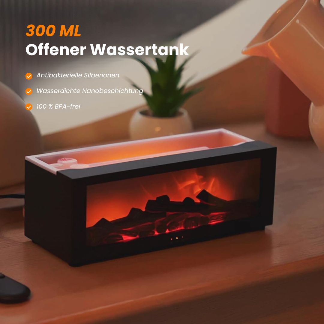 Aroma Diffuser | Elektrisk Duftlampe med Flammeeffekt | DuftFlamme