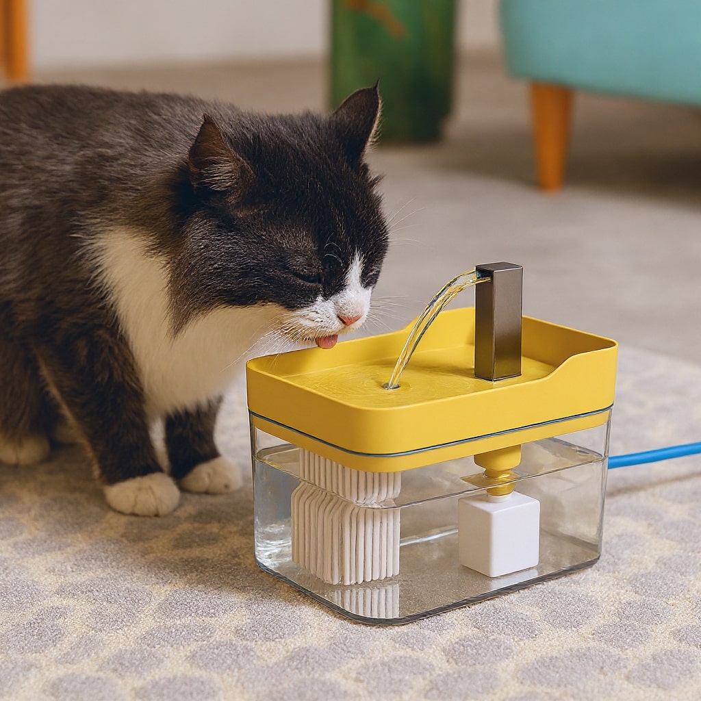 Drikkebrønd Kat | Vandbrønd til katte & hunde | TørstLøser