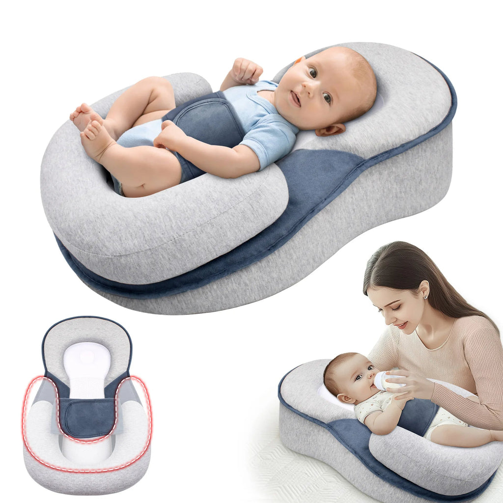 Anti-Reflux Hævet Baby Lounger Til Nyfødte Og Spædbørn