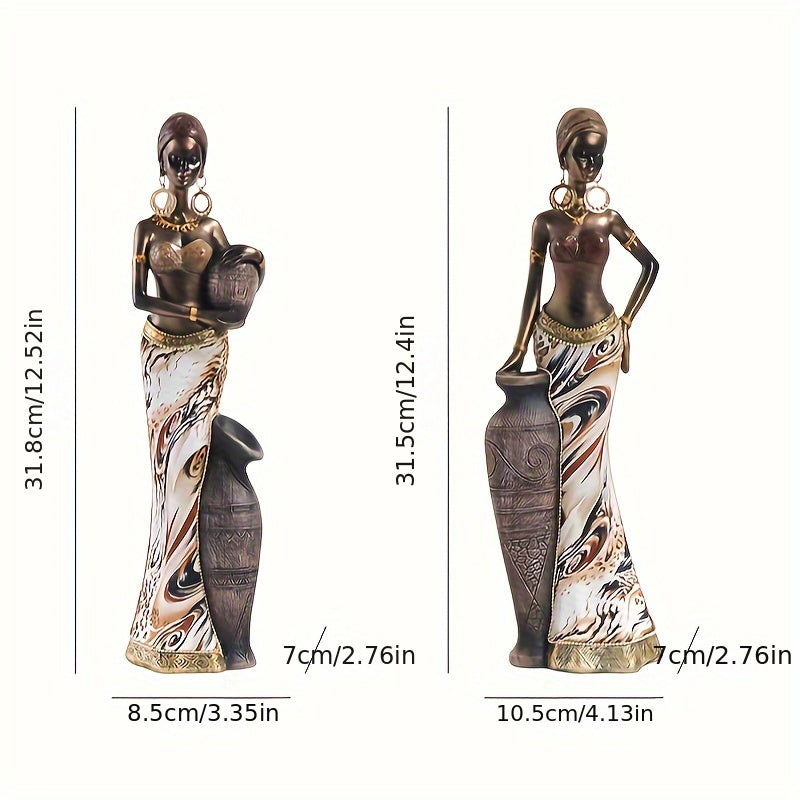 Tribal Essence Afrikanske Ornamenter – Autentiske Stemningsskabere til Ethvert Interiør