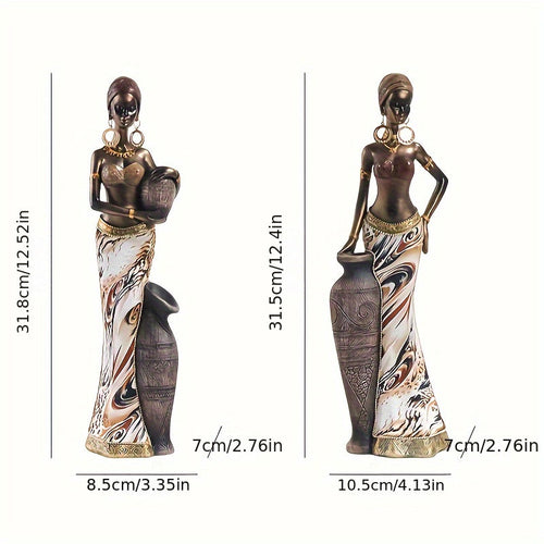 Tribal Essence Afrikanske Ornamenter – Autentiske Stemningsskabere til Ethvert Interiør