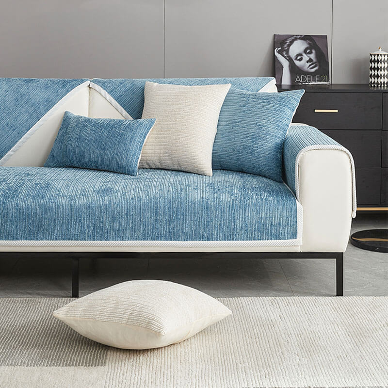 HomeGuard – Sofaovertræk Chenille kradsefast – Stilfuld & holdbar