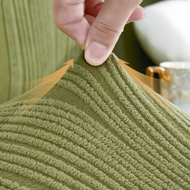 Premium Jacquard Tykkere Sofaovertræk - Anti-Ridser & Stræk