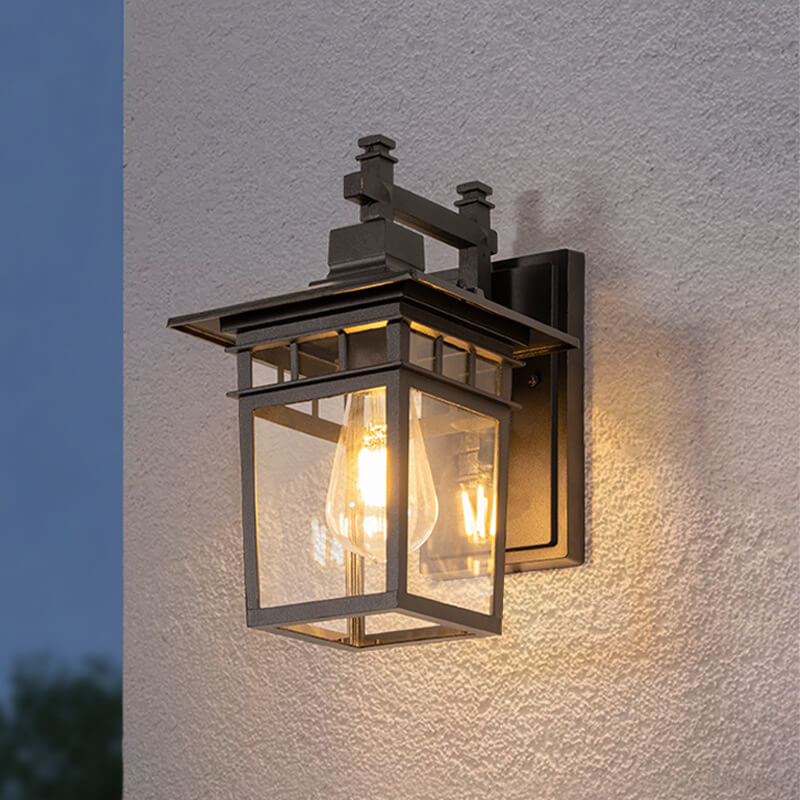 Udendørs Vandtæt Lantern Væglampe