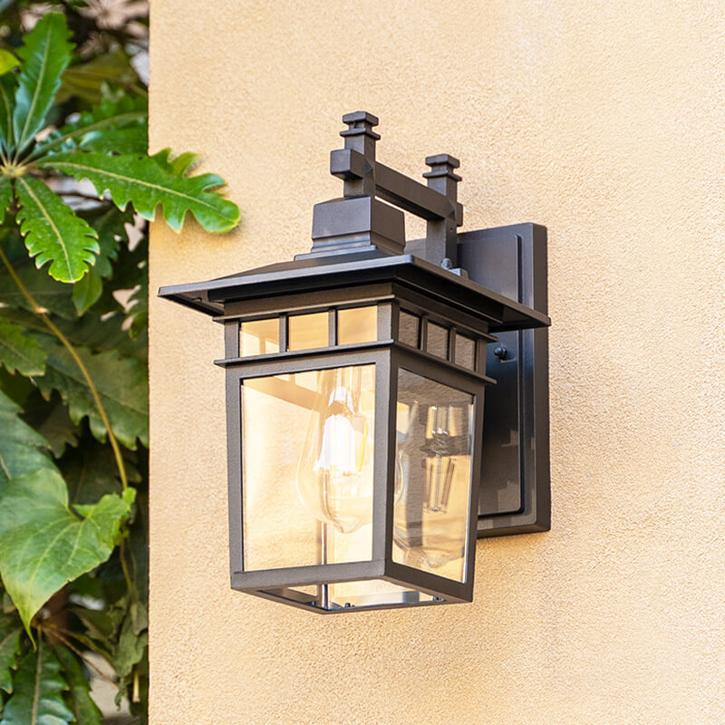 Udendørs Vandtæt Lantern Væglampe