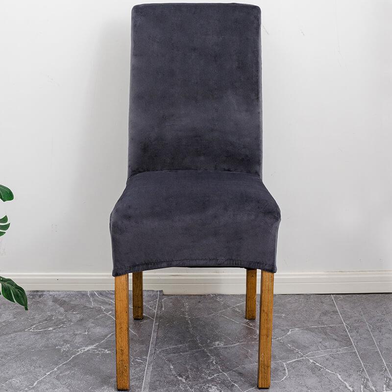 XL Stretch Velvet Spisestolebetræk - Elegant & Holdbart