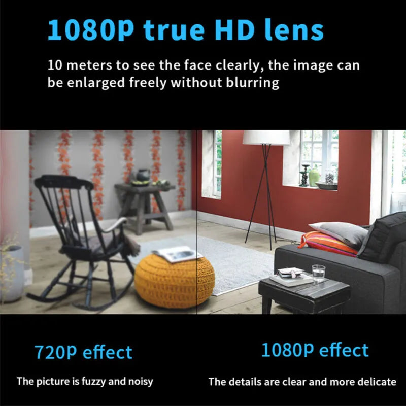 Mini 5G Trådløs Kamera 1080P HD