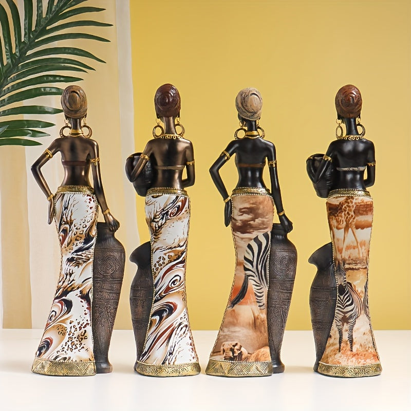 Tribal Essence Afrikanske Ornamenter – Autentiske Stemningsskabere til Ethvert Interiør