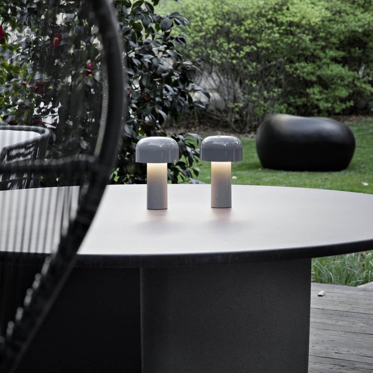 Bolendo HaloGleam | Svampe Genopladelig Bordlampe