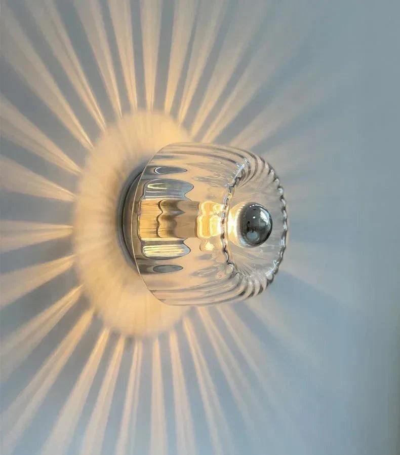 Skandinavisk Bauhaus Væglampe - Nordic Glow