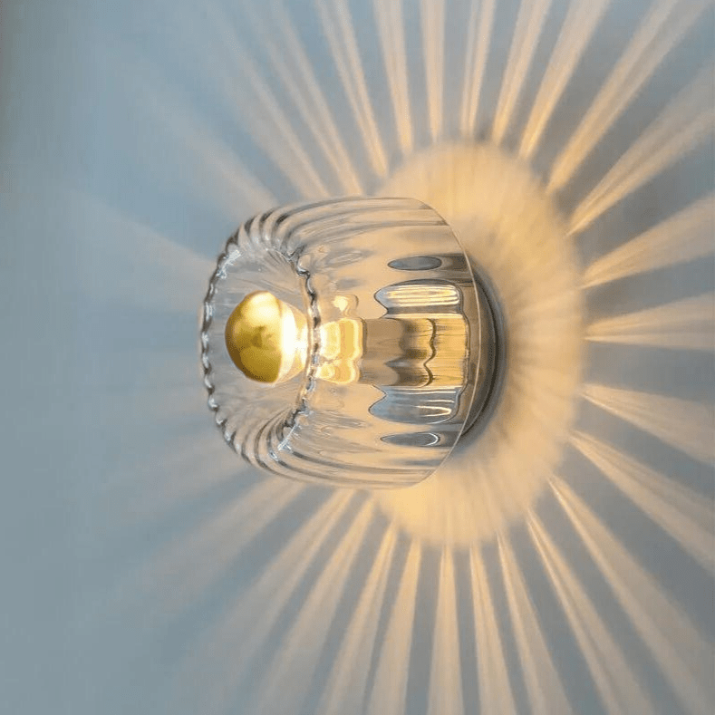 Skandinavisk Bauhaus Væglampe - Nordic Glow