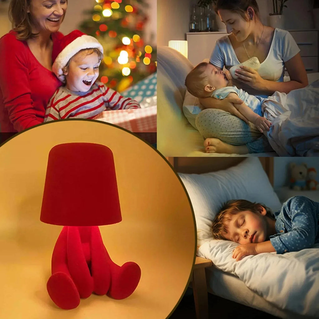 Bordlampe Børneværelse | Moderne Bordlampe | Natlampe | GlowFigur