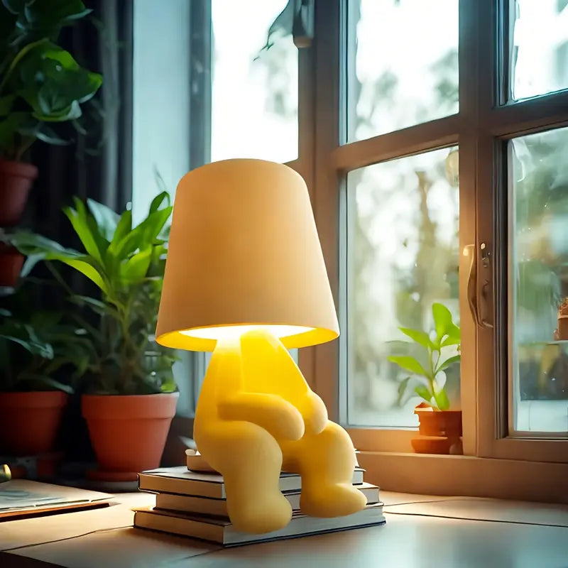 Bordlampe Børneværelse | Moderne Bordlampe | Natlampe | GlowFigur