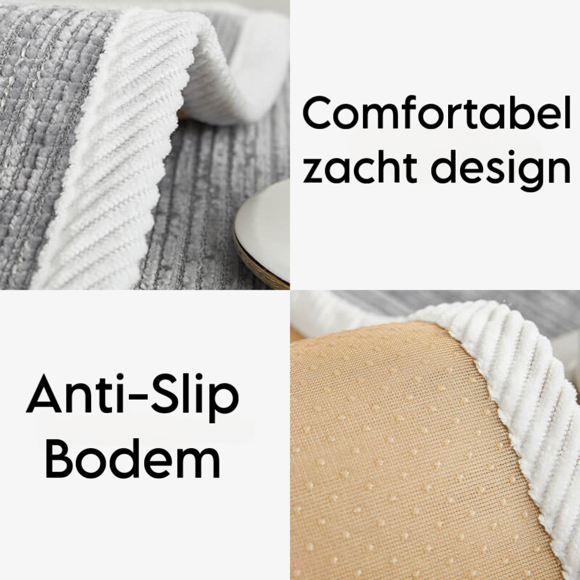 HomeGuard – Sofaovertræk Chenille kradsefast – Stilfuld & holdbar