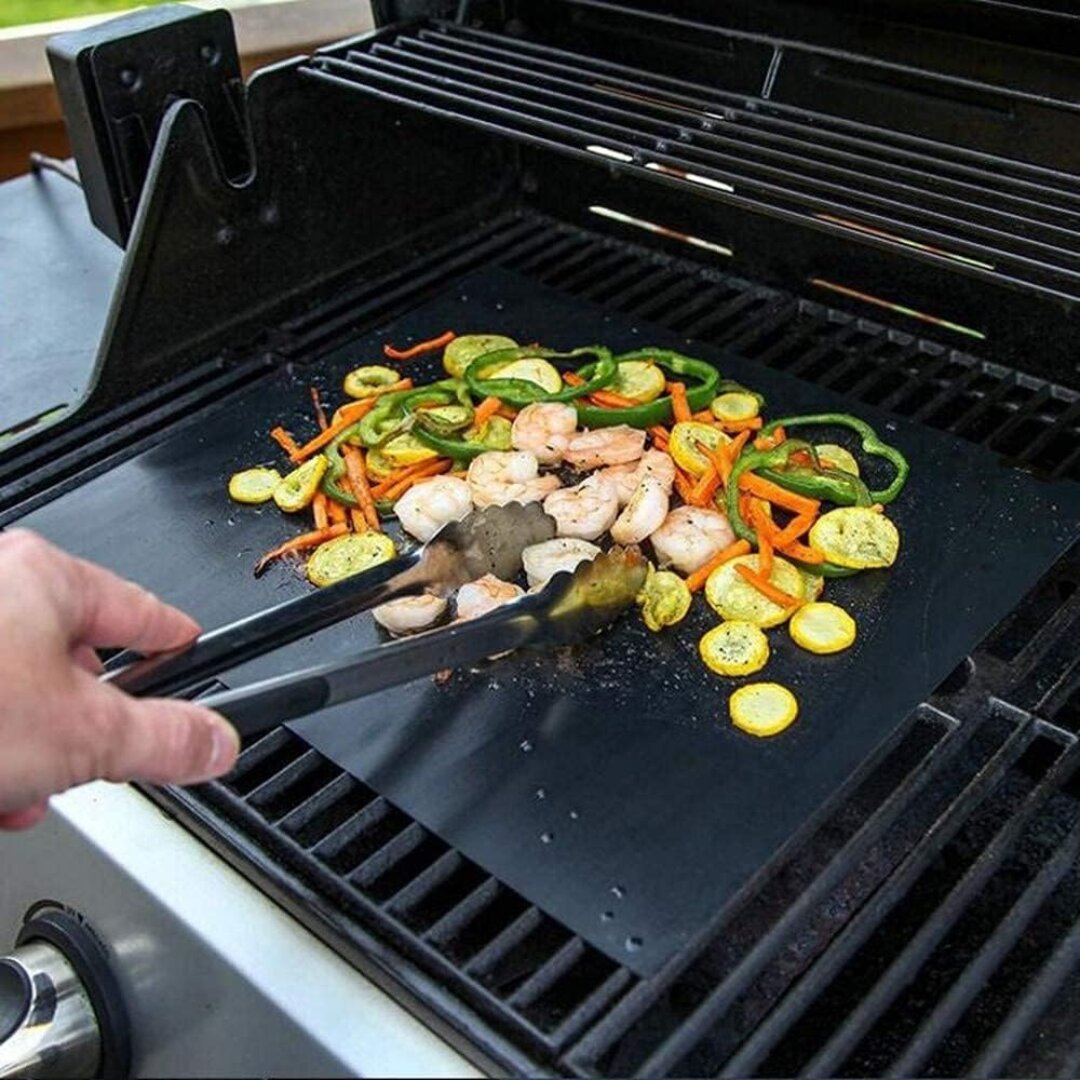 Grillmatte til grill | Genanvendelige Non-stick BBQ grillmatte (5 stk.) | Grillara