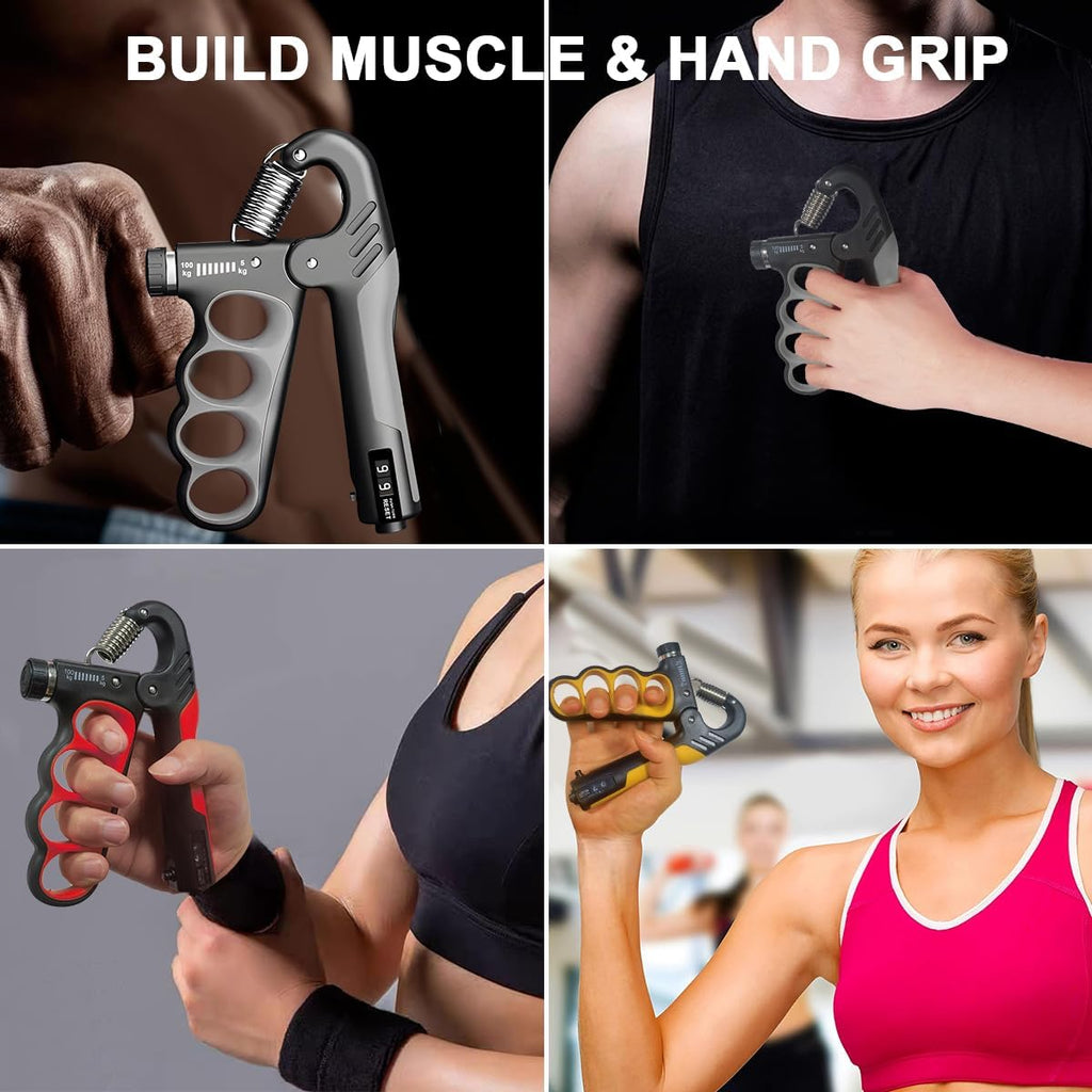 Underarms træner | Håndtræner | Grebsstyrke træner op til 100 kg | StahlGrip