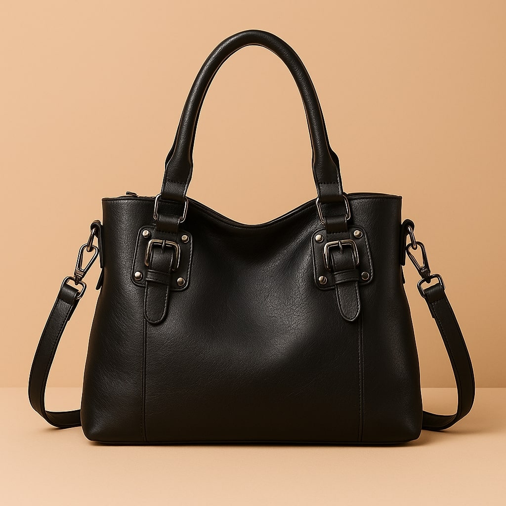 Håndtaske til damer | Skuldertaske i læder | Umhængtaske | Lunava