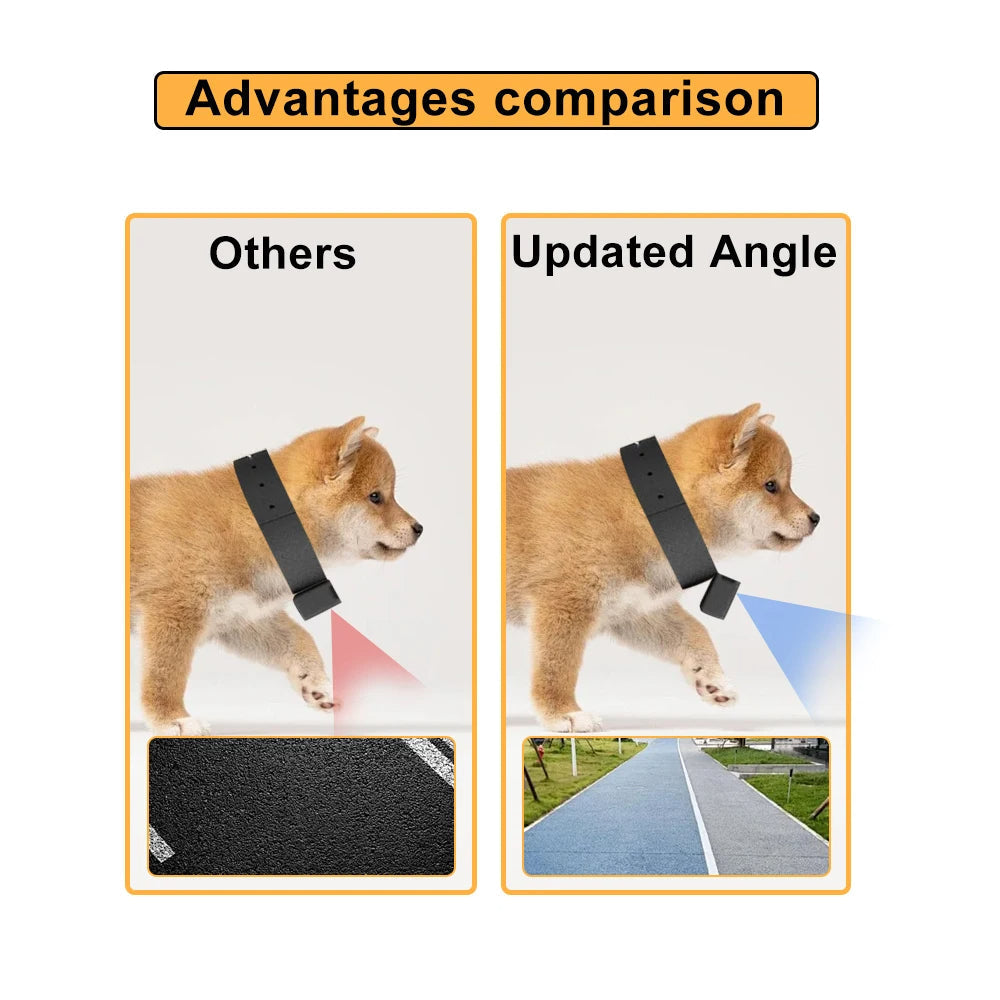 HD Pet Collar Kamera med 160° Linse til Hunde & Katte