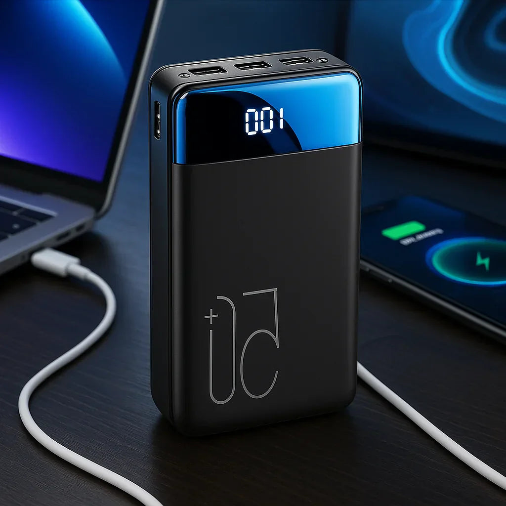Højkapacitets Bærbar Power Bank til Telefoner og Laptops