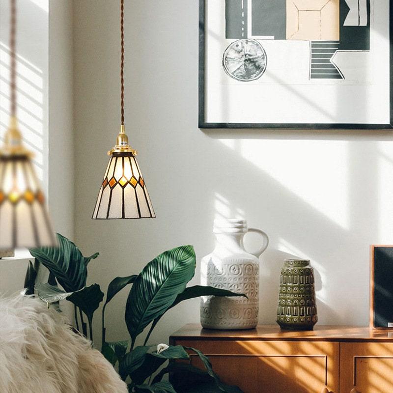 Mirella Vintage Glaspendelampe Med LED Pære