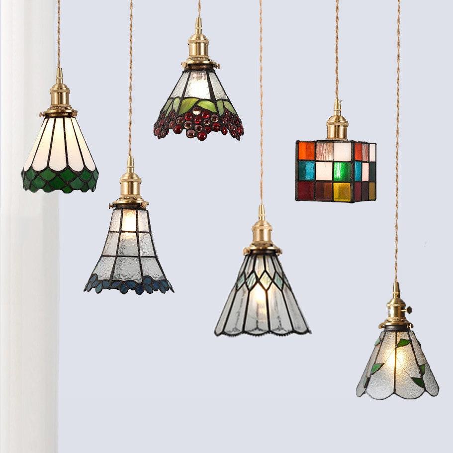 Mirella Vintage Glaspendelampe Med LED Pære