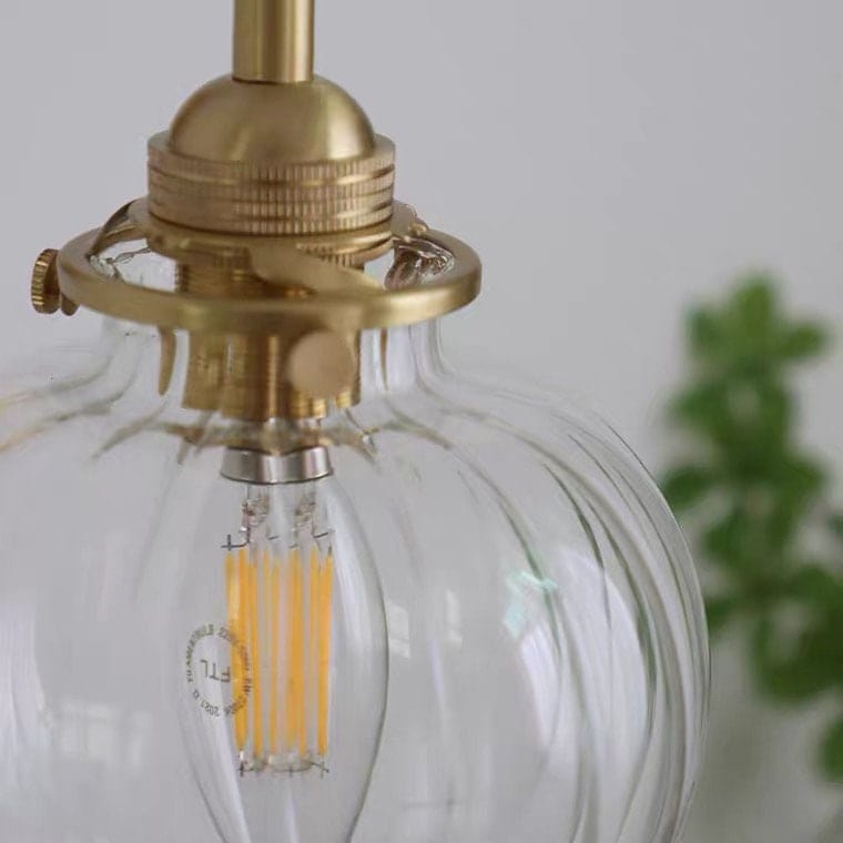 Kompakt Væglampe Med Globus Af Vintage Glas Til Stuen