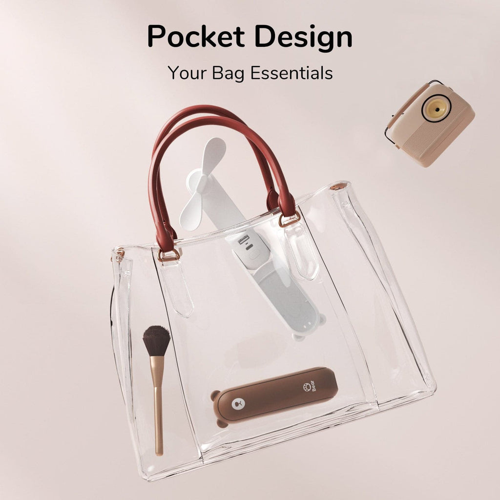 Håndventilator | Ventilator med USB & Lommelygte | LuftBuddy