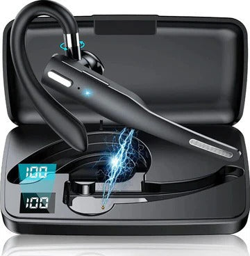 Trucker Dual Mic Wireless Bluetooth 5.1 Støjreducerende Headset/Øreprop