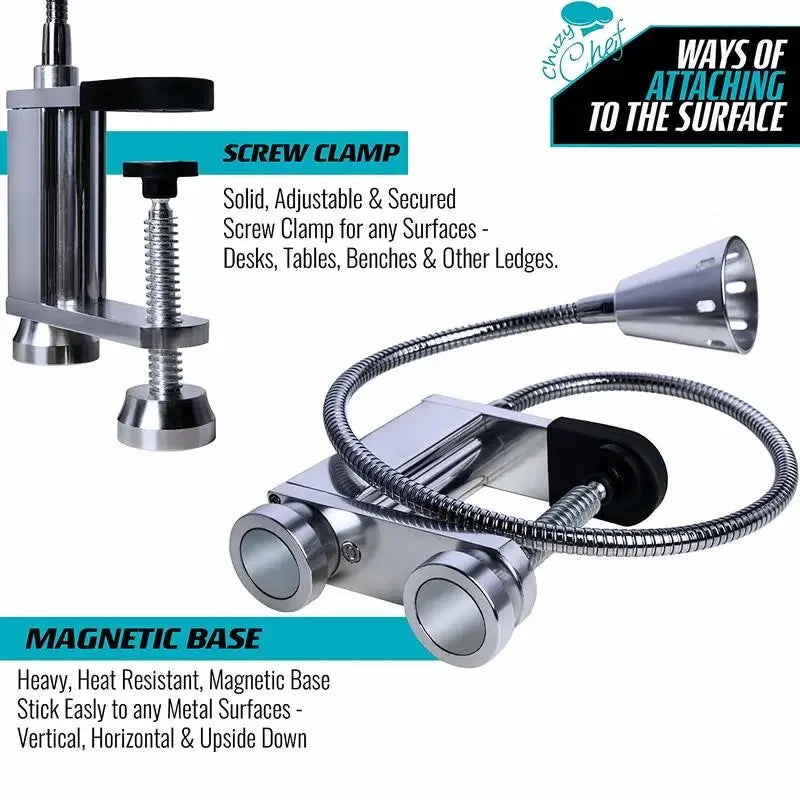 Magnetisk BBQ Grilllys – Perfekt belysning til natgrillning