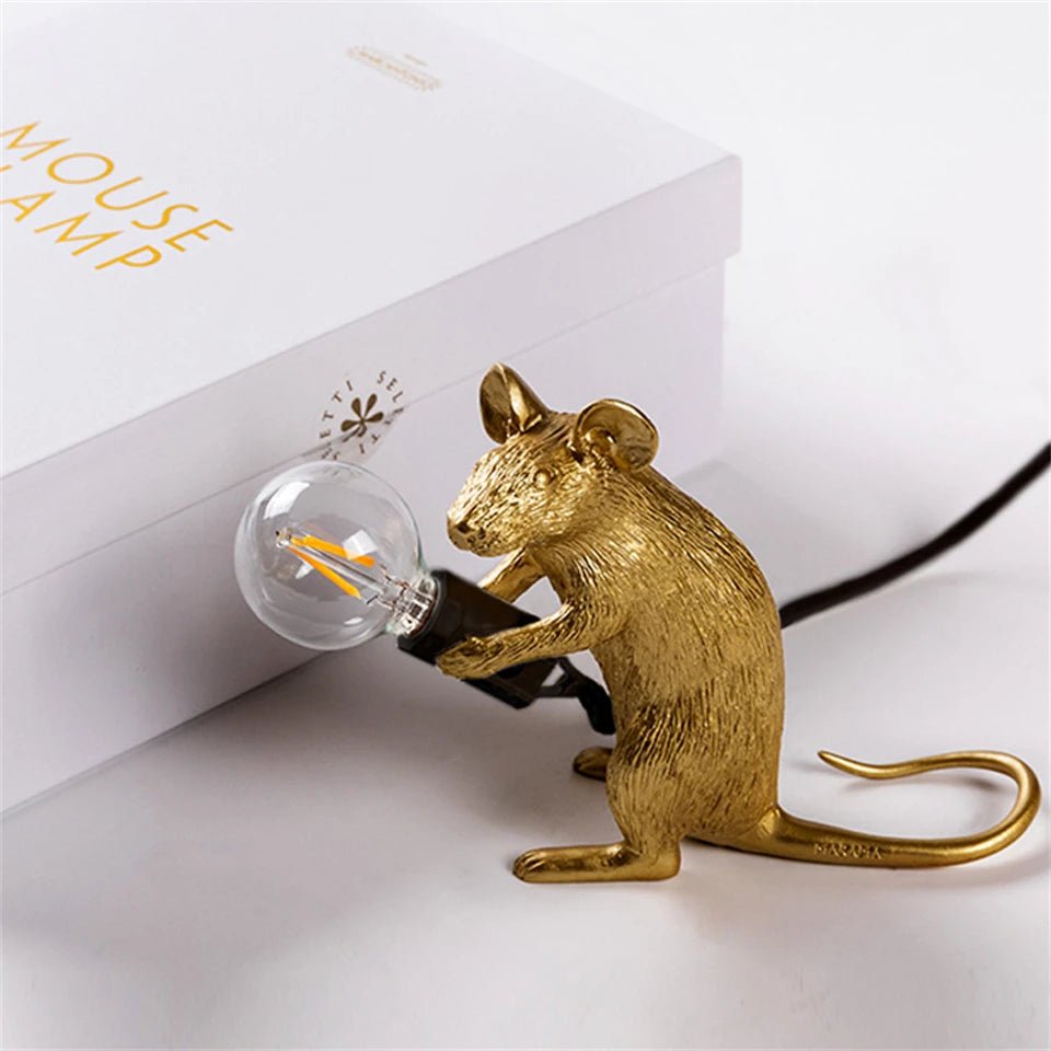 LED Bordlampe med Dyrefigur Design til Legende og Stemningsfuld Belysning