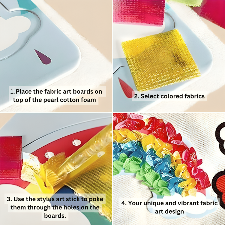 PatchWorks™ – Kreativt Stofkunst-Sæt