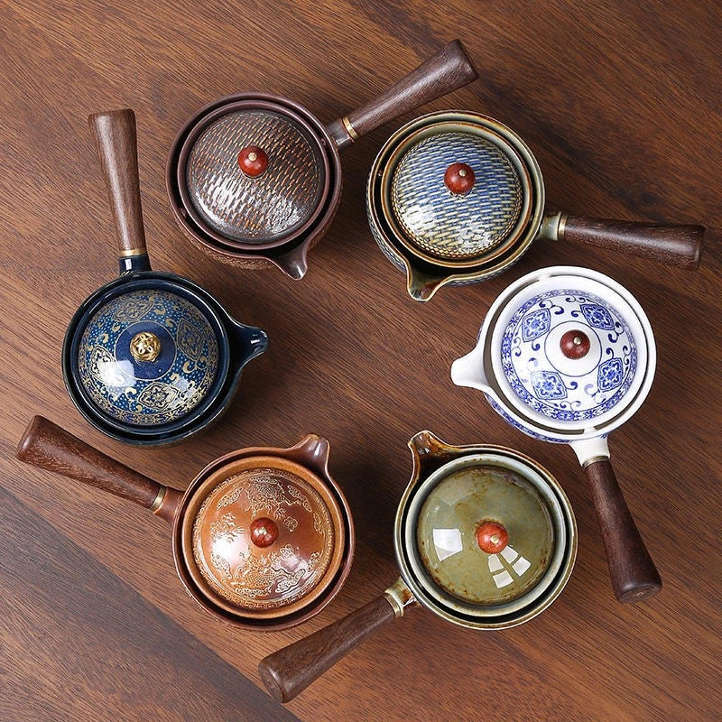Aurelia Keramisk Teapot Sæt til Gongfu Te Crafting